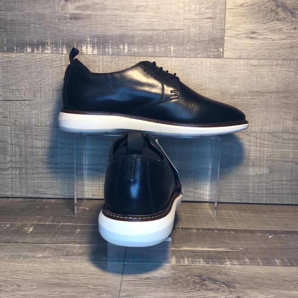 Clarks - Brantin Low Black Leather - Picture 3 of 6
